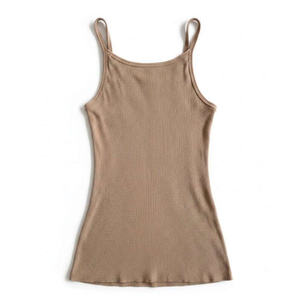 Alice + Olivia & James Perse Lot | Cashmere Tank (1/S) & Striped Shorts (2) - Picture 7 of 9